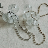 ショートネックレス ボールチェーン シルバーゴールド | feu | 詳細画像3 