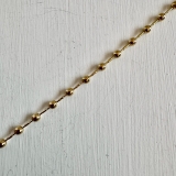 ショートネックレス ボールチェーン シルバーゴールド | feu | 詳細画像6 