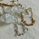 ロングネックレス マンテル Y字 | feu | 詳細画像8 