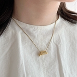 サージカルステンレス チェーンネックレス 天然石 | feu | 詳細画像12 