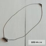 サージカルステンレス チェーンネックレス 天然石 | feu | 詳細画像4 