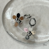 シルバー | 花 ピアス 揺れる | feu