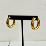 サージカルステンレス フープピアス シンプル | feu | 詳細画像5 