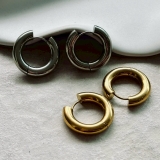 サージカルステンレス フープピアス シンプル | feu | 詳細画像7 