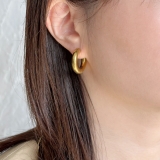 サージカルステンレス フープピアス シンプル | feu | 詳細画像9 