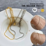 サージカルステンレス ブレスレット アレルギー対応素材 | feu | 詳細画像1 