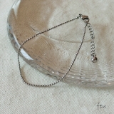 シルバー | サージカルステンレス ブレスレット アレルギー対応素材 | feu