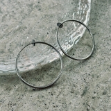 シルバー | サージカルステンレス イヤリング イヤーカフ | feu