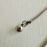 サージカルステンレス スネークネックレス スライドノット | feu | 詳細画像6 