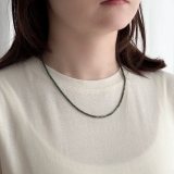 メタルビーズネックレス ショート ジェンダーレスデザイン | feu | 詳細画像11 