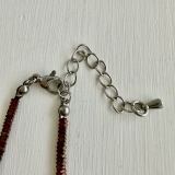 メタルビーズネックレス ショート ジェンダーレスデザイン | feu | 詳細画像6 