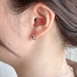 サージカルステンレス フープピアス アレルギー対応素材 | feu | 詳細画像7 