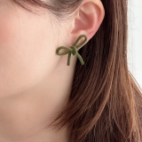 リボンピアス ベロア クラシカル | feu | 詳細画像13 