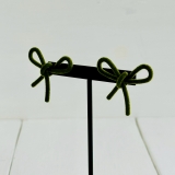 リボンピアス ベロア クラシカル | feu | 詳細画像5 