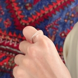 リング 変形メタル シルバーゴールド | feu | 詳細画像10 