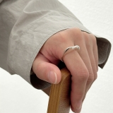 リング 変形メタル シルバーゴールド | feu | 詳細画像3 