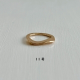 リング 変形メタル シルバーゴールド | feu | 詳細画像5 