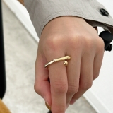 リング 変形メタル シルバーゴールド | feu | 詳細画像12 