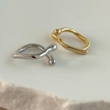 リング 変形メタル シルバーゴールド | feu | 詳細画像13 