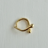 リング 変形メタル シルバーゴールド | feu | 詳細画像7 