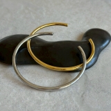 サージカルステンレス シンプルブレスレット アレルギー対応素材 | feu | 詳細画像15 