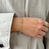 チェーンブレスレット Y2Kファッション ボールチェーン | feu | 詳細画像10 