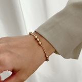 チェーンブレスレット Y2Kファッション ボールチェーン | feu | 詳細画像11 