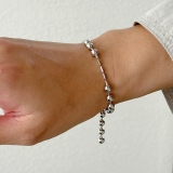 チェーンブレスレット Y2Kファッション ボールチェーン | feu | 詳細画像12 