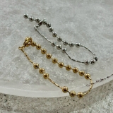 チェーンブレスレット Y2Kファッション ボールチェーン | feu | 詳細画像3 