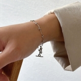 サージカルステンレス チェーンブレスレット ボリューム | feu | 詳細画像12 