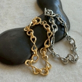 サージカルステンレス チェーンブレスレット ボリューム | feu | 詳細画像2 