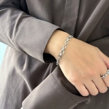 サージカルステンレス チェーンブレスレット ボリューム | feu | 詳細画像3 