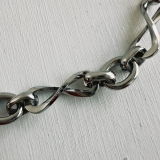 サージカルステンレス チェーンブレスレット ボリューム | feu | 詳細画像5 