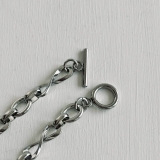 サージカルステンレス チェーンブレスレット ボリューム | feu | 詳細画像6 