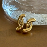 ゴールド | イヤリング 両耳 シリコンキャップ | feu