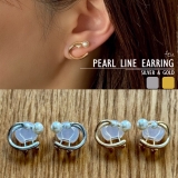 イヤーカフ 両耳 小ぶり | feu | 詳細画像1 