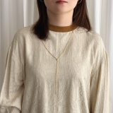 ネックレス Y字 きらきら | feu | 詳細画像15 