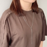 ネックレス Y字 きらきら | feu | 詳細画像2 