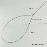 ネックレス Y字 きらきら | feu | 詳細画像5 