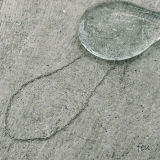 シルバー | ネックレス Y字 きらきら | feu