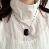 オニキス ネックレス ブラックコード | feu | 詳細画像14 