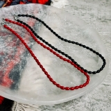 カラーショートネックレス サージカルステンレス オニキス | feu | 詳細画像5 