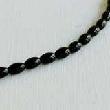 カラーショートネックレス サージカルステンレス オニキス | feu | 詳細画像8 