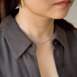 サージカルステンレス 2連ネックレス アレルギー対応素材 | feu | 詳細画像14 