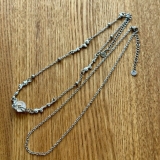 サージカルステンレス 2連ネックレス アレルギー対応素材 | feu | 詳細画像2 