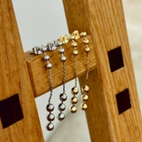 ボールチェーンピアス 揺れる 華奢 | feu | 詳細画像18 