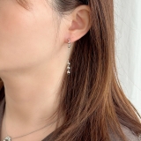 ボールチェーンピアス 揺れる 華奢 | feu | 詳細画像9 