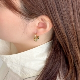 サージカルステンレス フープピアス アクセントデザイン | feu | 詳細画像15