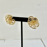 フラワーピアス メタル 大ぶり | feu | 詳細画像5 