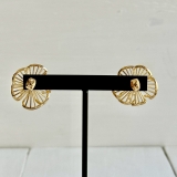 フラワーピアス メタル 大ぶり | feu | 詳細画像7 